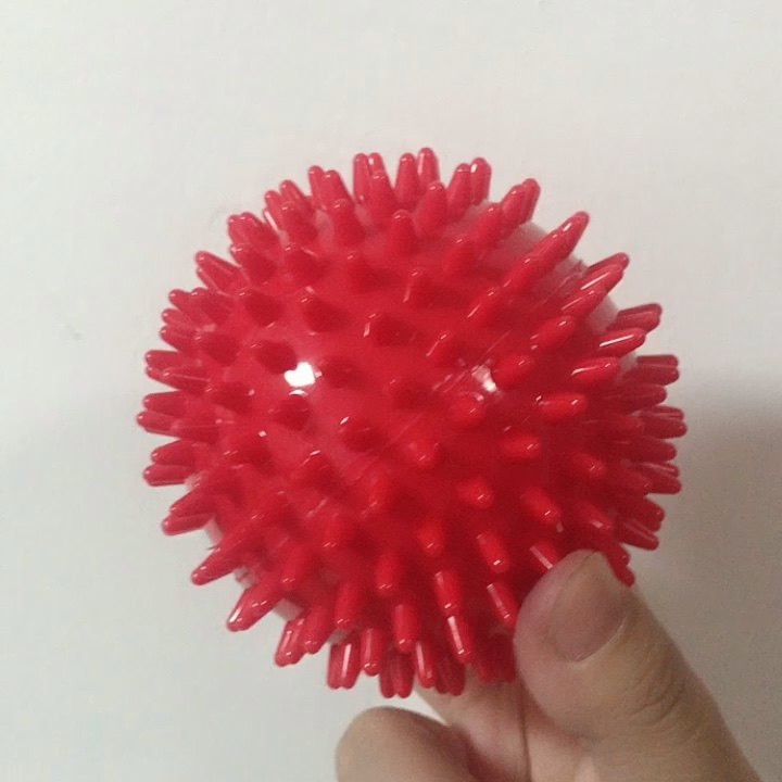 9cm Eco Friendly Pvc Colorful Spiky Stress Massage Plastic Balls
