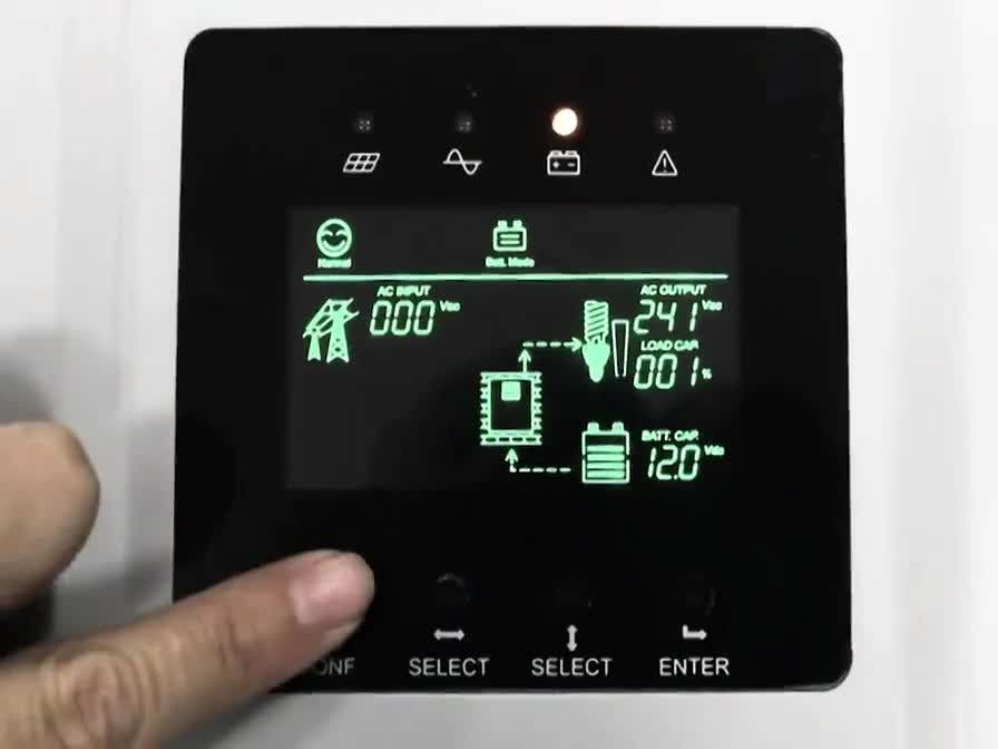 3kw 5kw 10kw Off-grid Hybrid Mpp Solar Inverter Pure Sine Wave Power