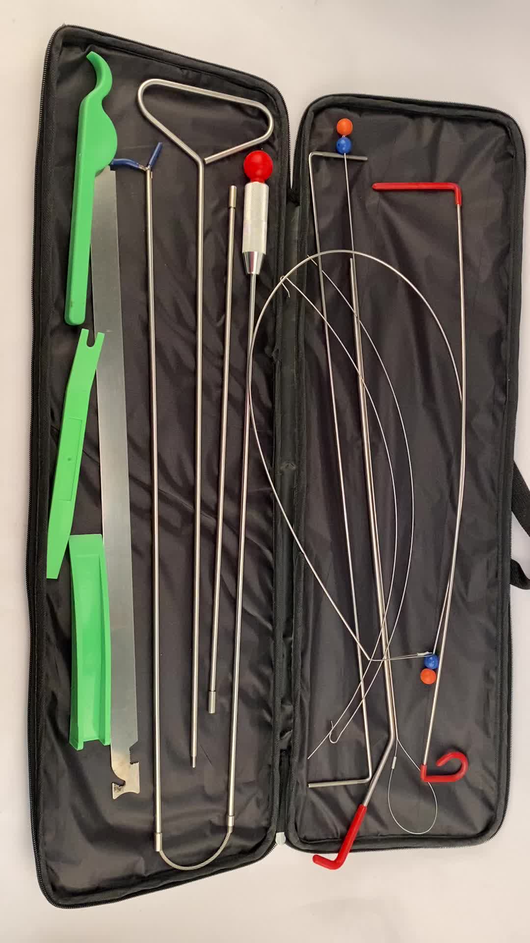 Locksmith Car Lockout Kit With Air Pump Wedge Long Reach Tool Kit Car