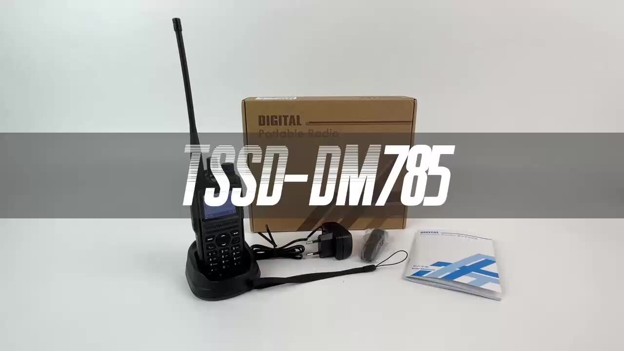 Tssd Dm785 New Product Portable Vhf Uhf Dual Band Tier Ii Long Range
