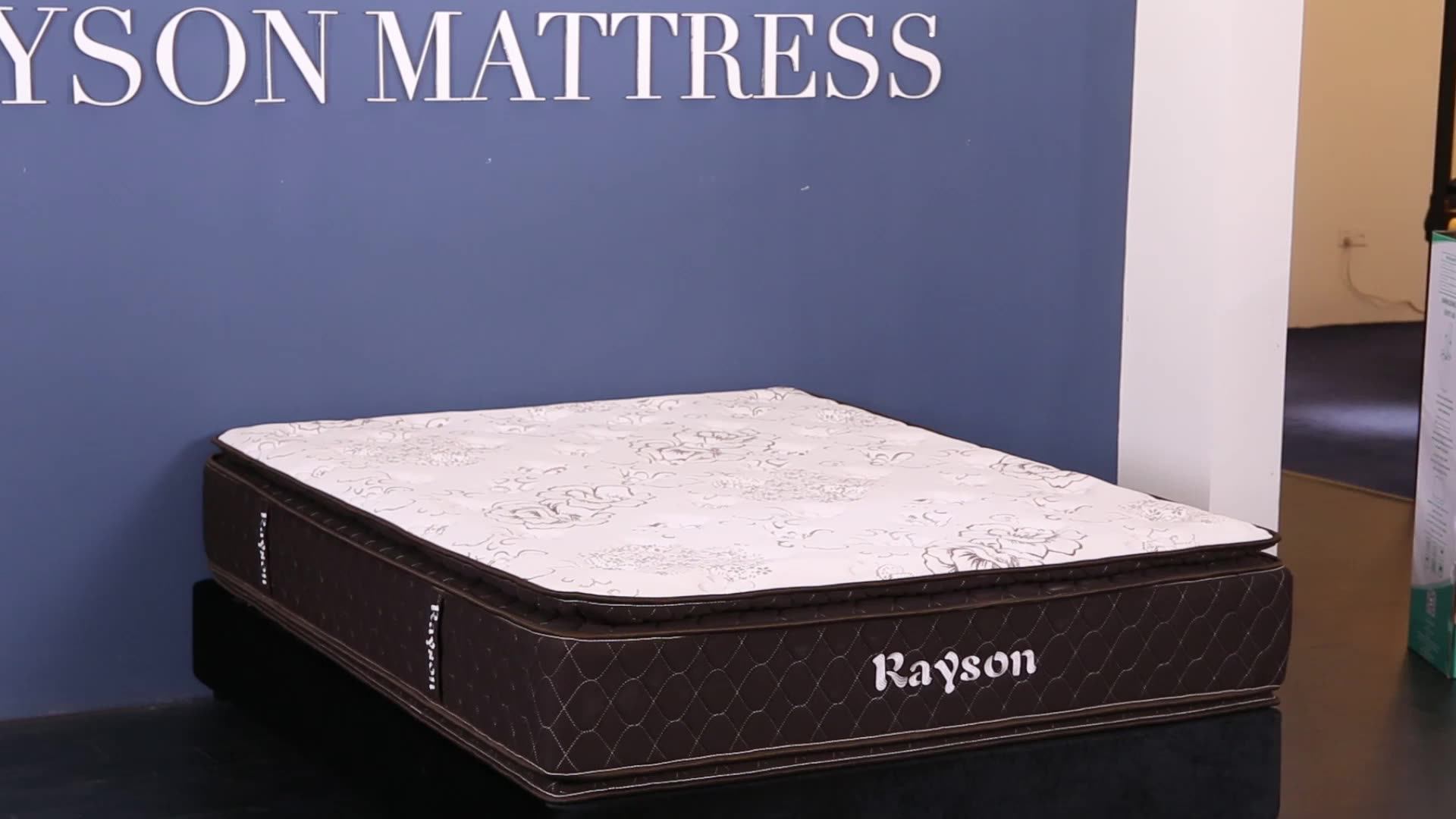 Manufactur Spring Good Mattress Double Pillow Top Tight Top Euro Top