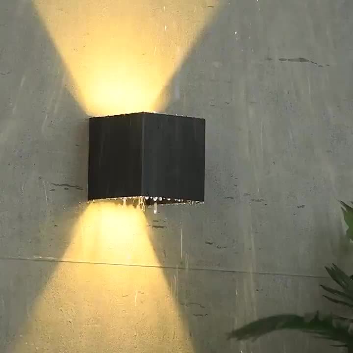Modern Led Aluminum Wall Light Waterproof Outdoor Wall Light Up/down