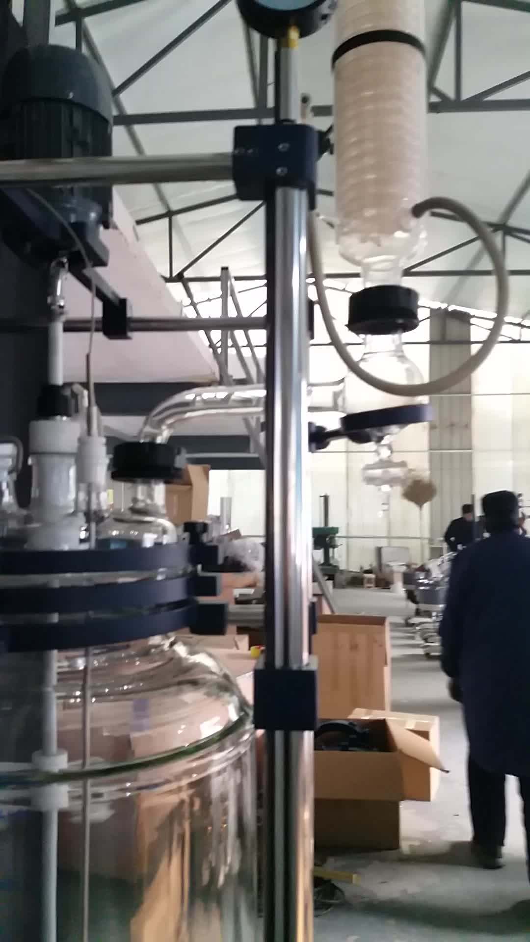 Laboratory High Vacuum Cooling Jacketed 10 Liter Reactor Buy 10 Liter