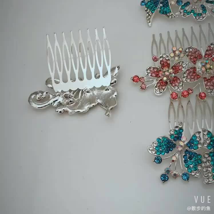 Wholesale Cheap Alloy Rhinestone Hair Claw For Lady Buy Hair Claws