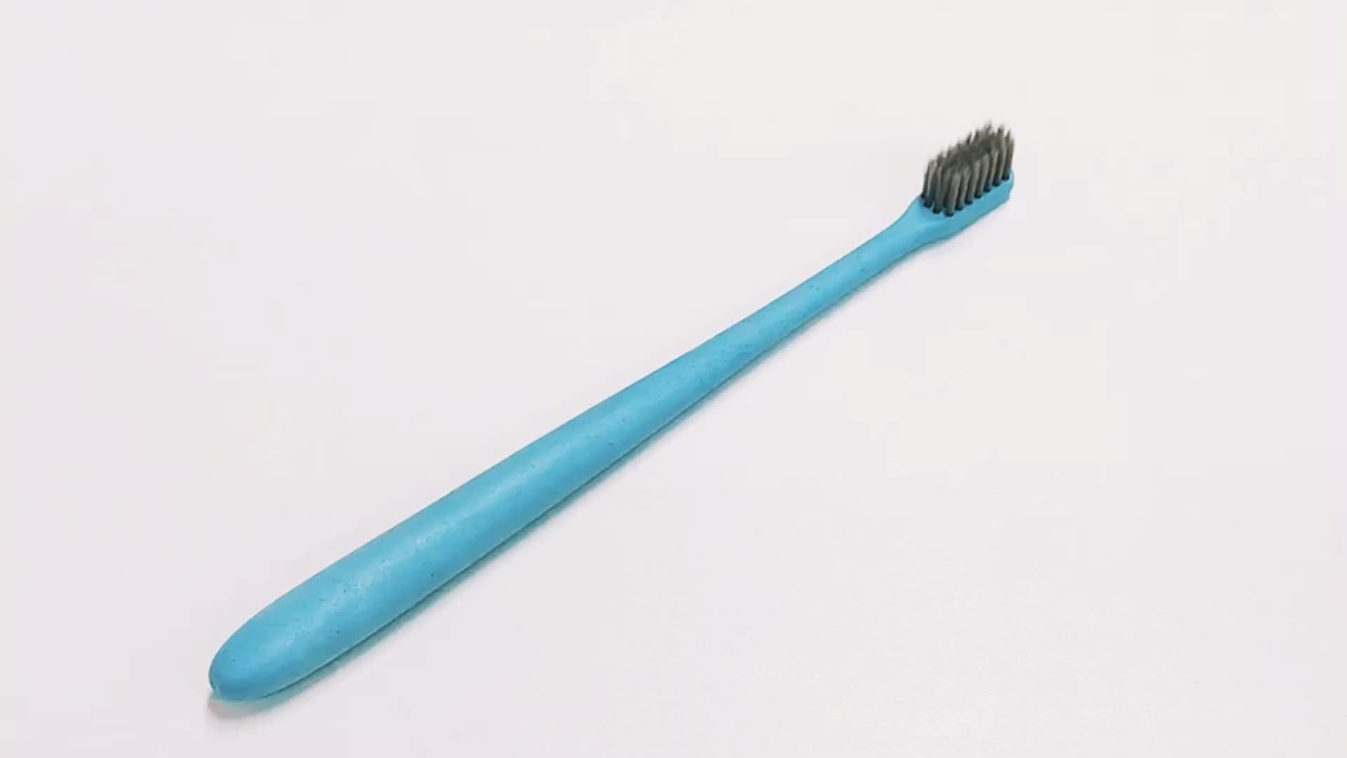 Wholesale Blue Square Head Disposable Travel Straw Toothbrush Set Buy Toothbrush,Toothbrush
