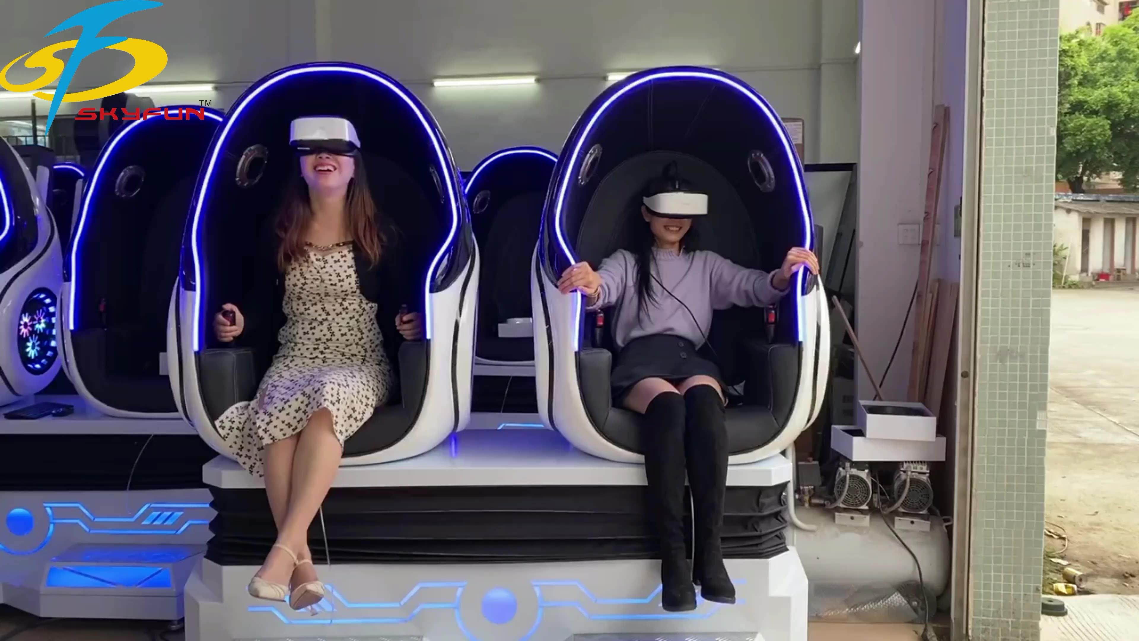Skyfun 360 Amusement Park Vr Race Car All In One Vr Headsets Vr Horse Riding Buy Egg Chair,2