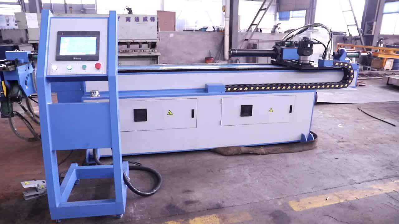 Cnc Mandrel Bender Hydraulic Ss Metal Steel Exhaust Tube Pipe Bending