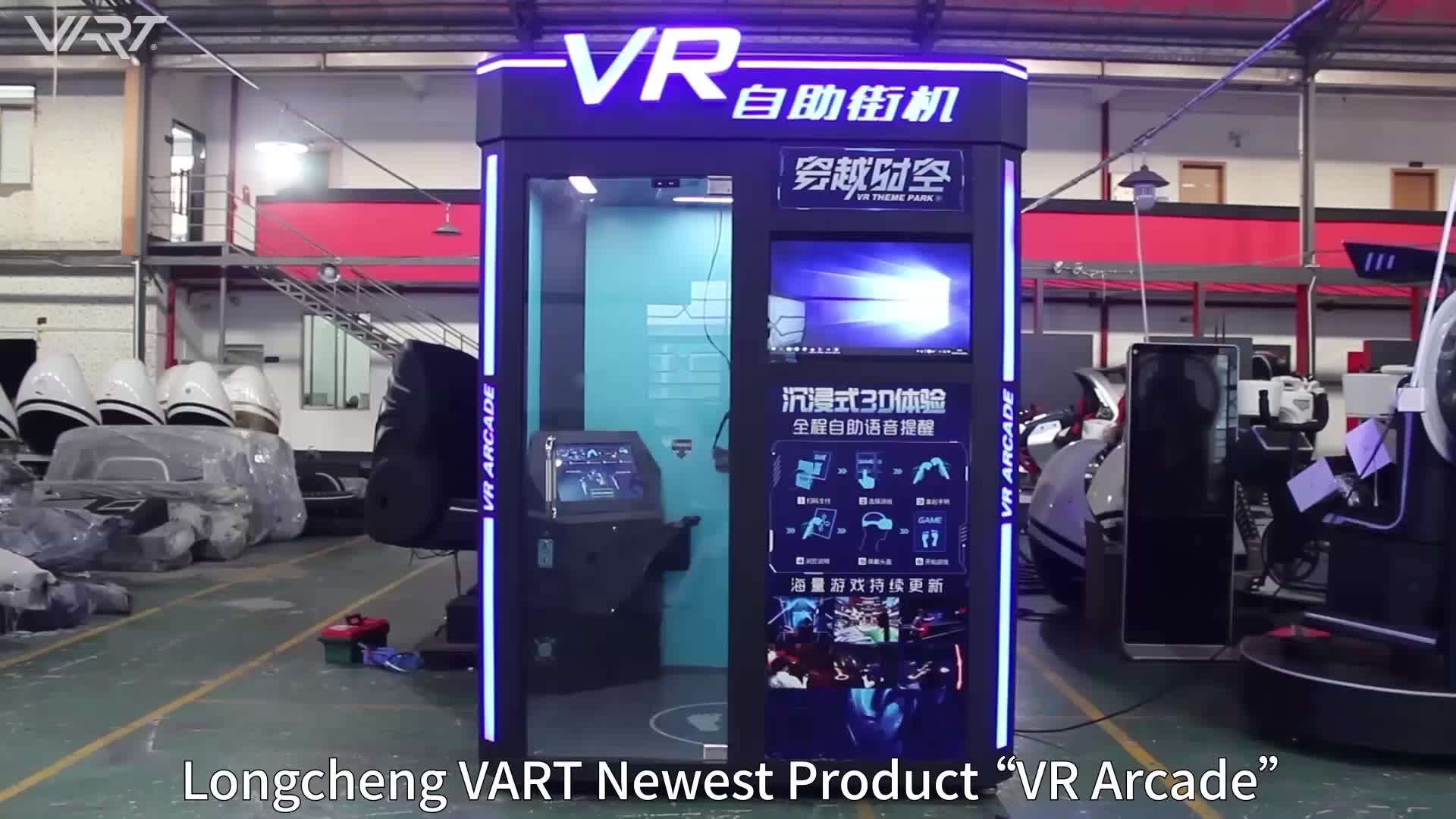 Vart Play Station Coin Operated 9d Virtual Reality Cinema Vr Arcade