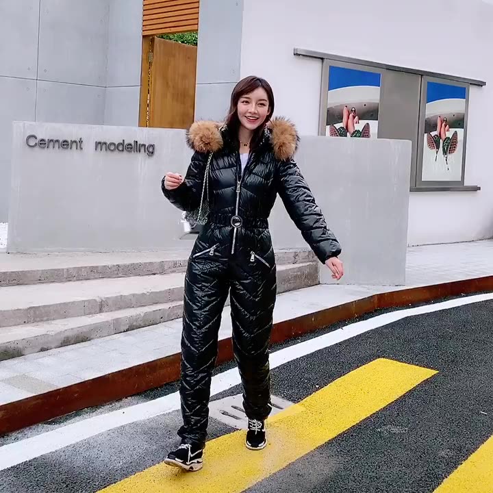 Oem Wholesale Fashion Padded Hooded Ski 