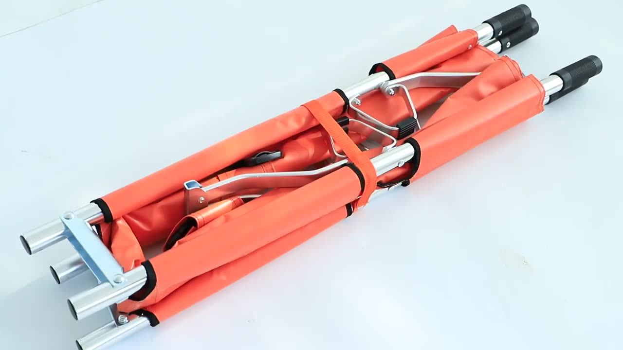 Wholesale Ambulance Collapsible Types Of Stretchers Folding Stretcher