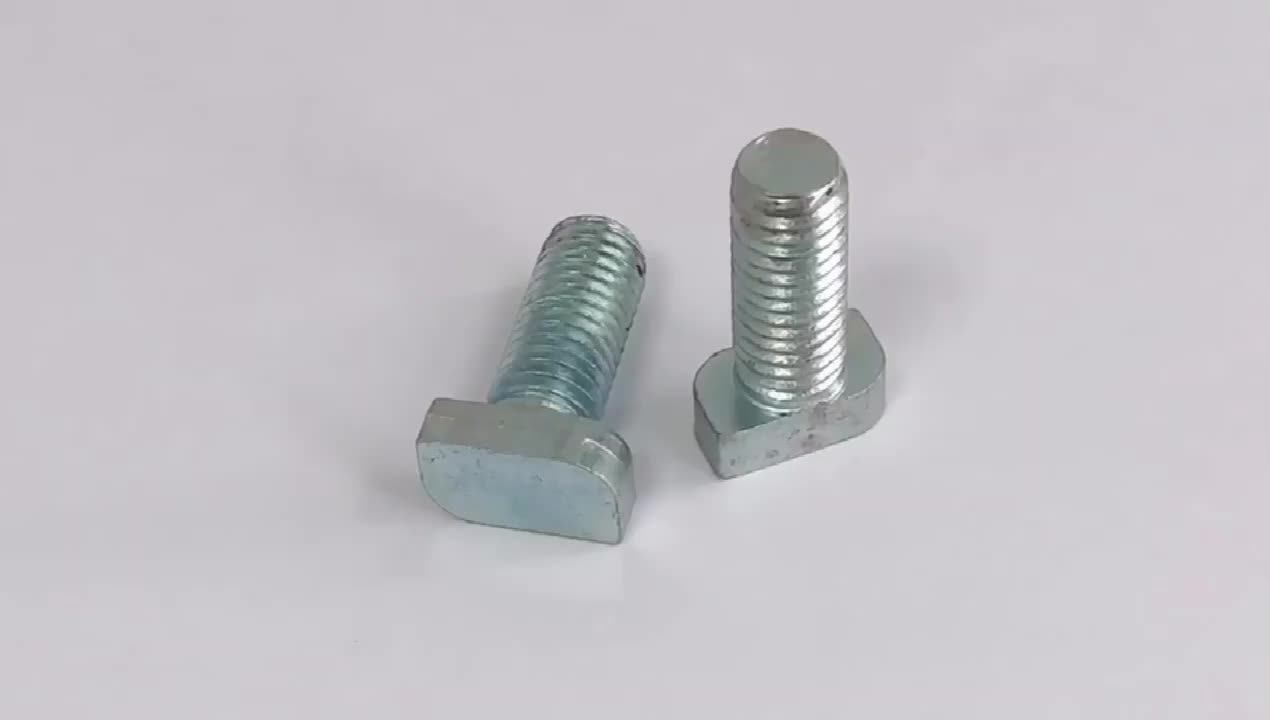 1y01.a4xa.01 Aluminum Profile Accessory 8 Slot Steel Galvanized T Bolt