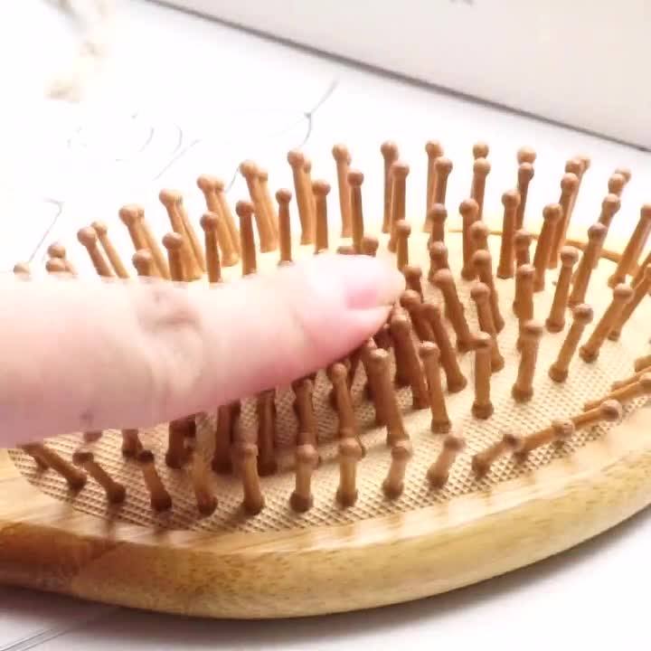Hot Selling Bamboo Hair Brush And Bamboo Hair Brush Set And Hair Brush