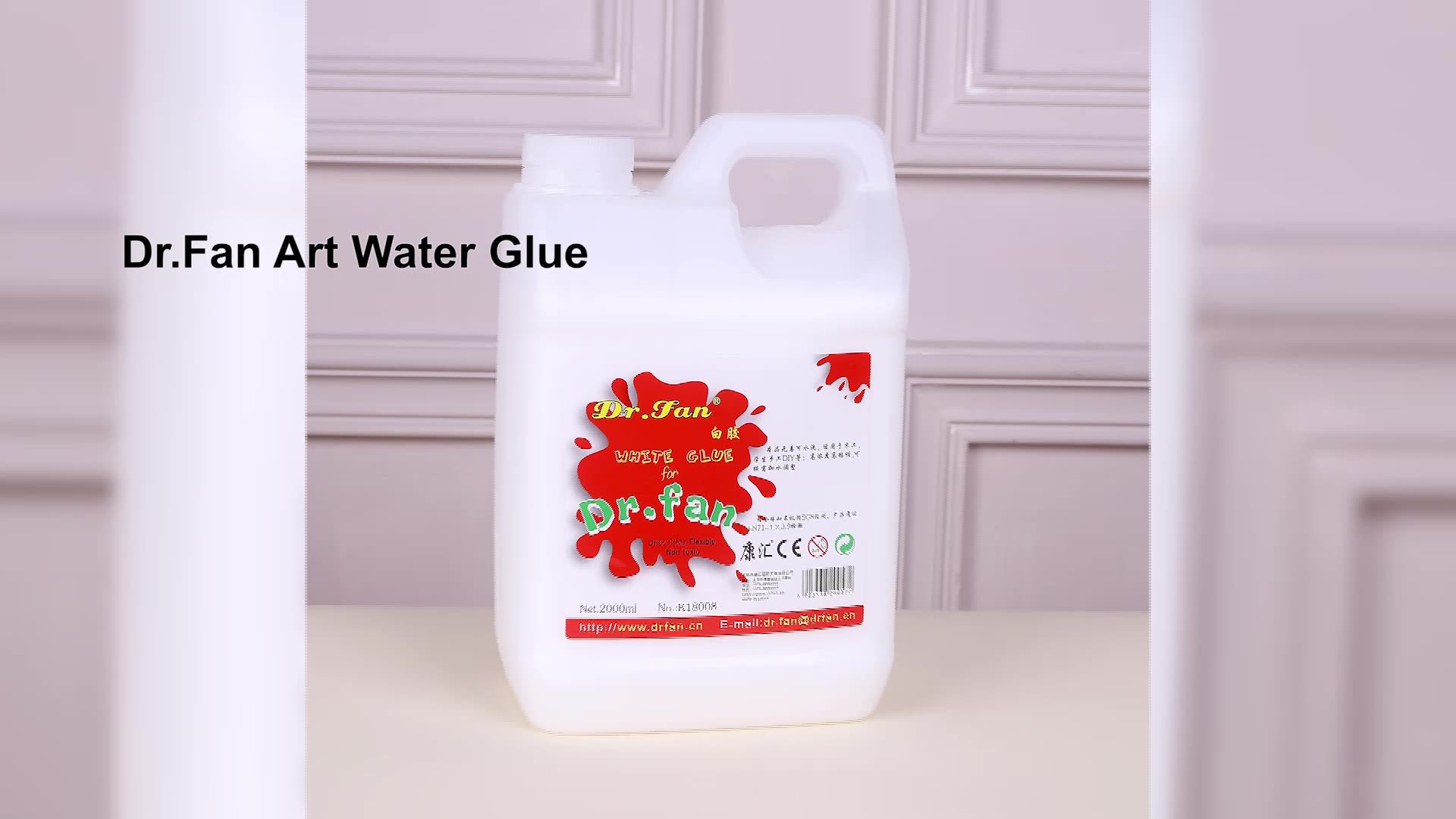 Dr.fan 3.78l Gallon Craft Glue School White Liquid Pva Material White