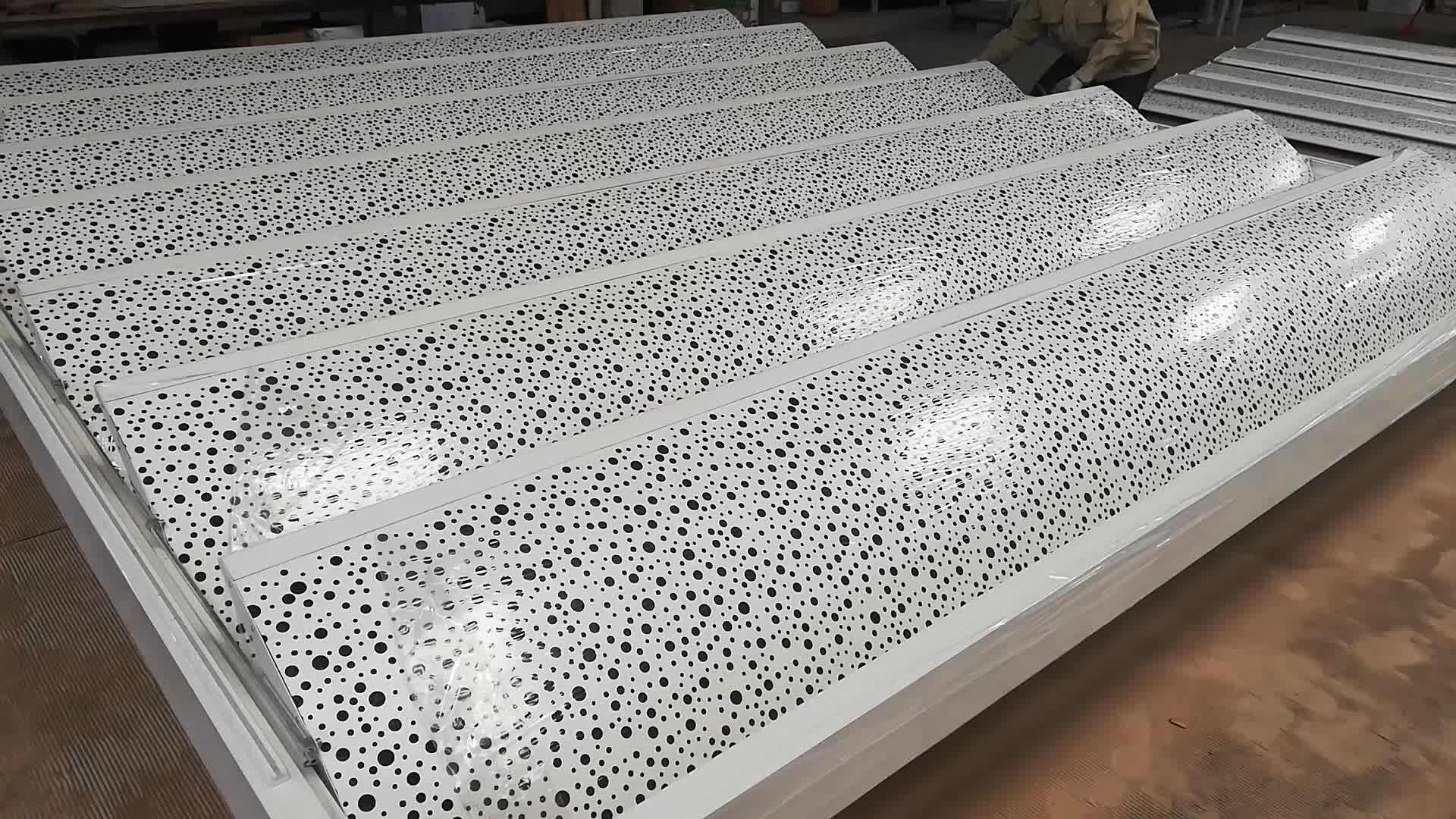 Combined Type Perforated Aluminum Vertical Louver Buy Vertical Louver