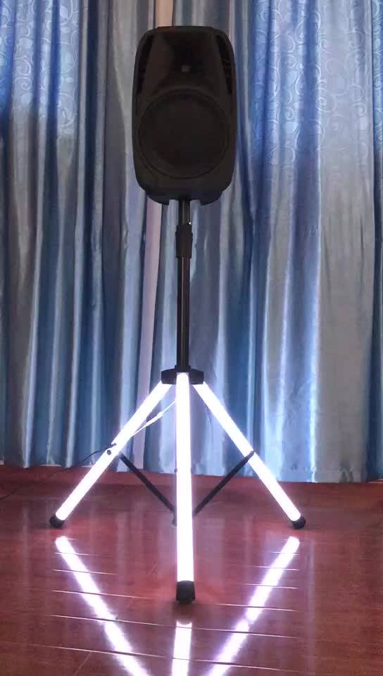 New Rohs Standard Holder Tripod Speaker Stands With Led Light Buy Dj