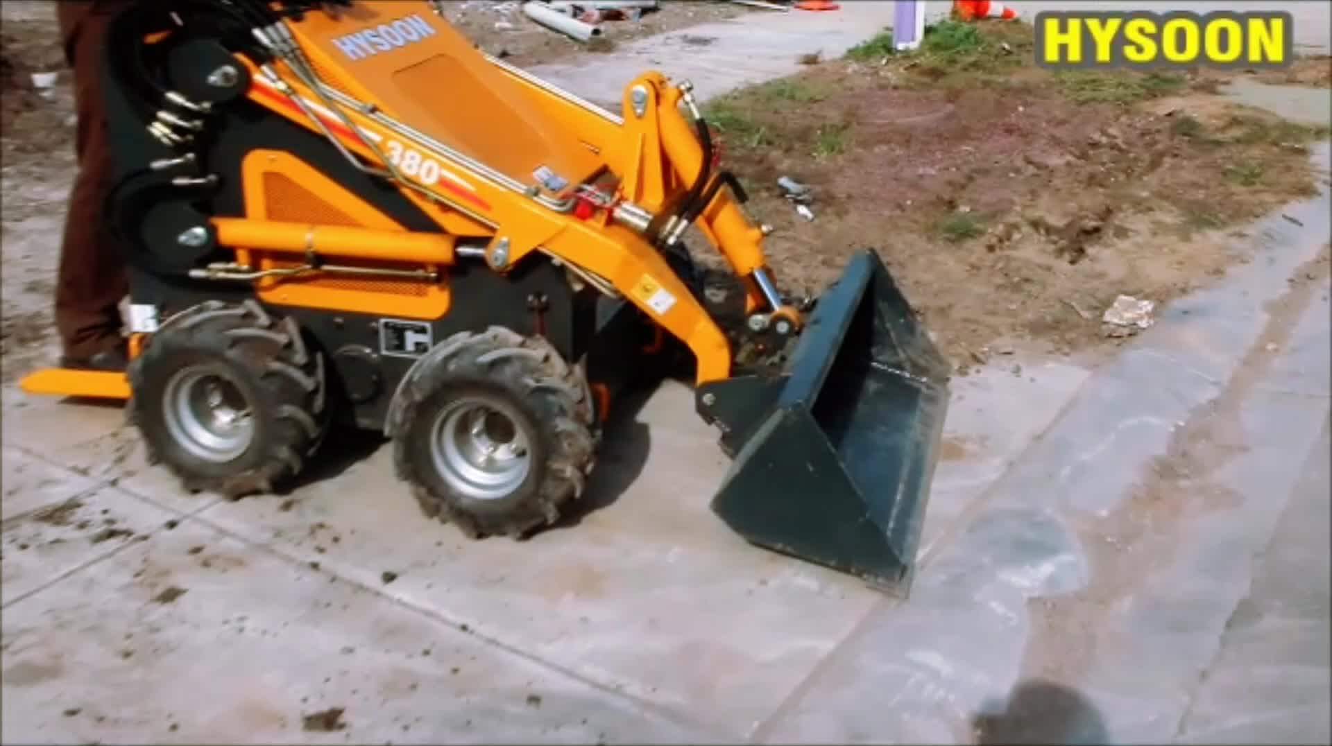 Hysoon Mini Skid Steer Mini Digger Loader Fits Dingo+kanga Buy Mini