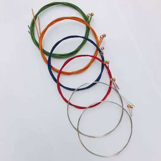 plastic guitar strings