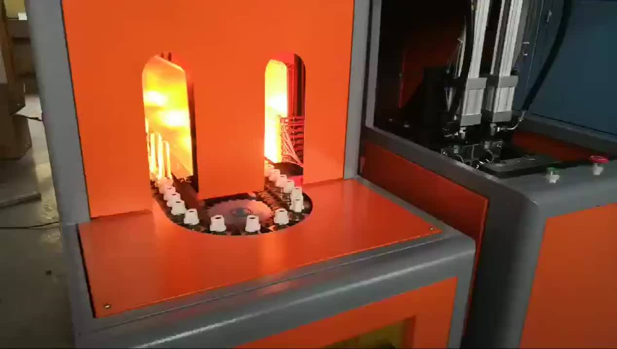 Durability Small Pet Plastic Bottle 7l Two Cavity Semi Automatic Making