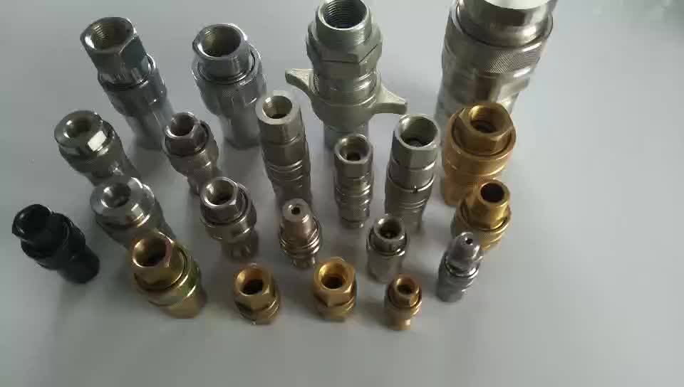 Iso5675 Series 1/4 Inch Ball Valve Type Parker 4000 Npt/bsp Thread Hydraulic Quick Release