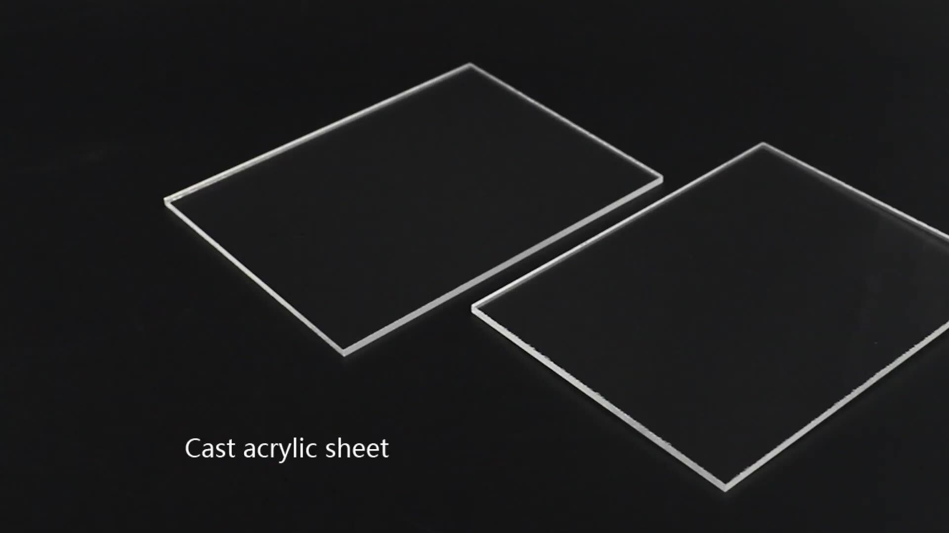 Wholesale Durable 1mm 1.5mm Cast Acrylic Sheets Manufacturing Buy