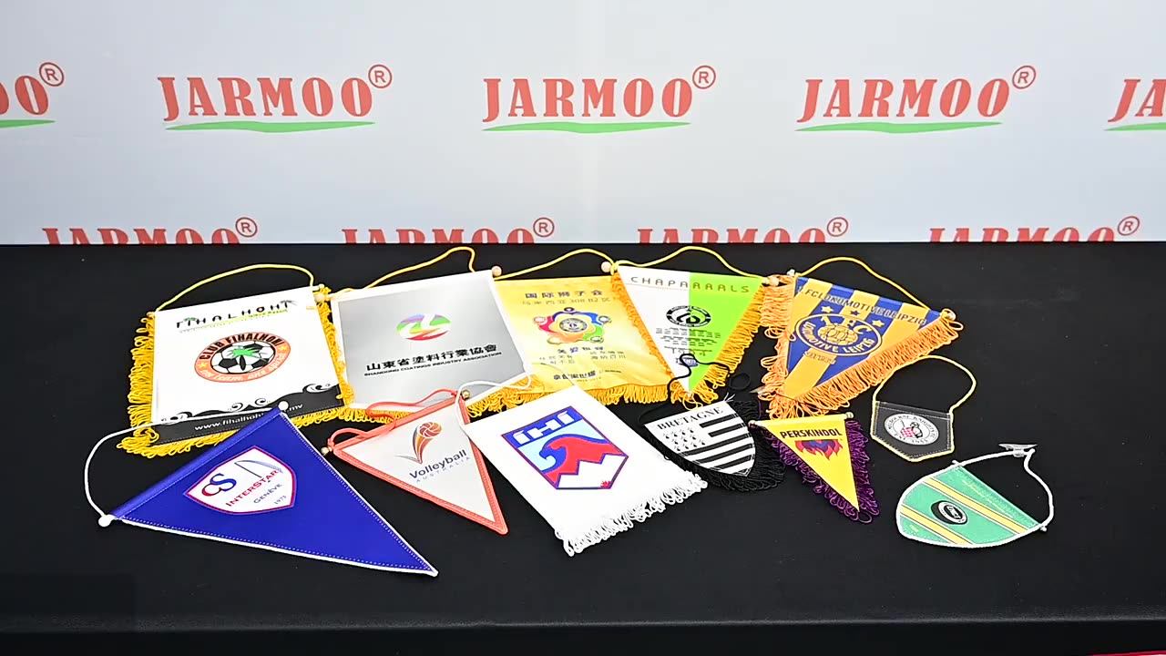 Custom Football Exchange Football Team Hanging Exchange Flag Mini Flag