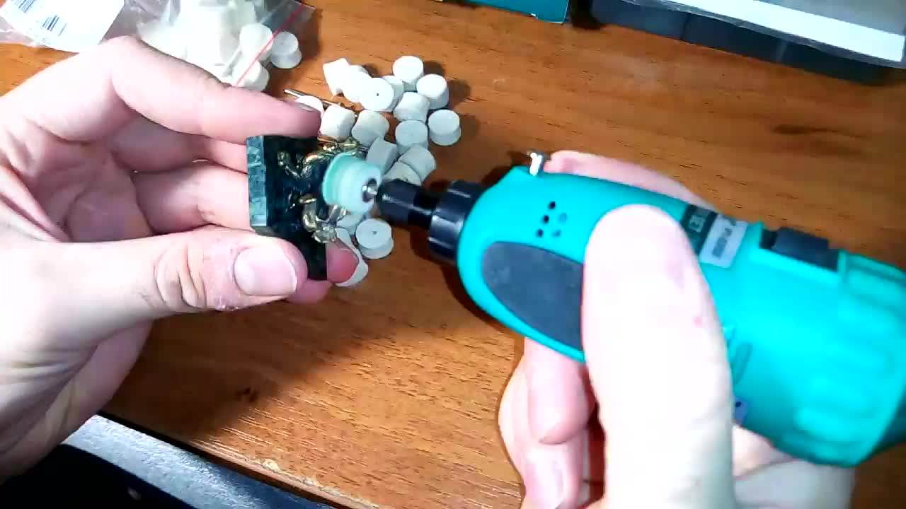 Hard 1/4inch Shank Cylindrical Shaped Felt Polishing Bob Buy Shaped