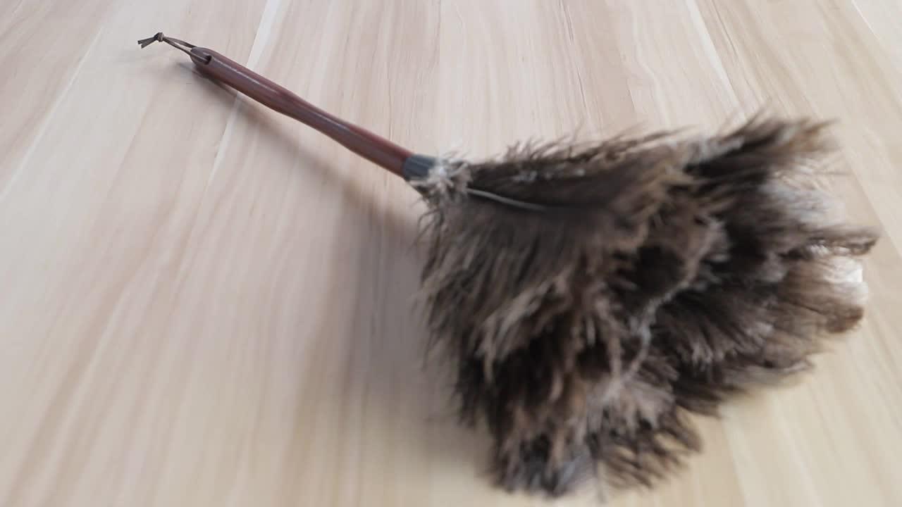 Ostrich Feather Duster /feather Cleaning Brush With Wooden Handle Buy