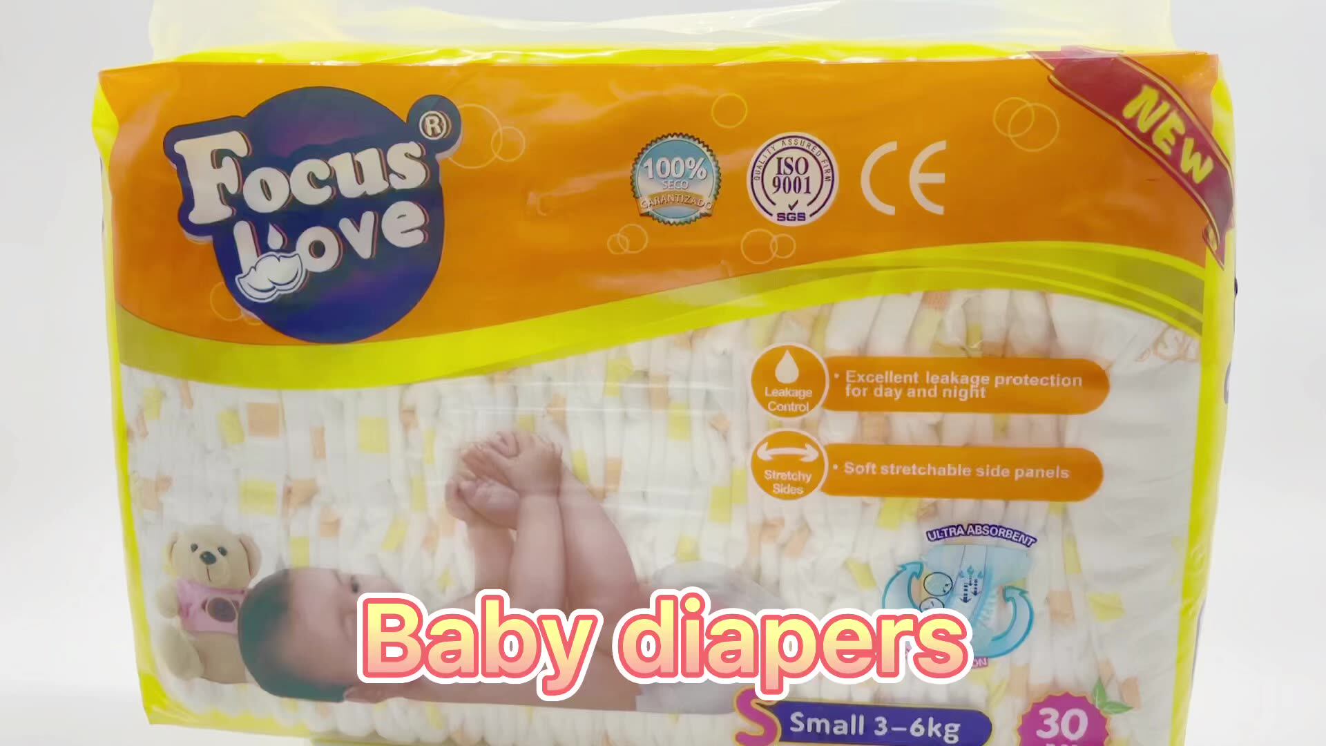Factory Direct Discount Baby Diaper Manufacturer Super Absorbing Baby