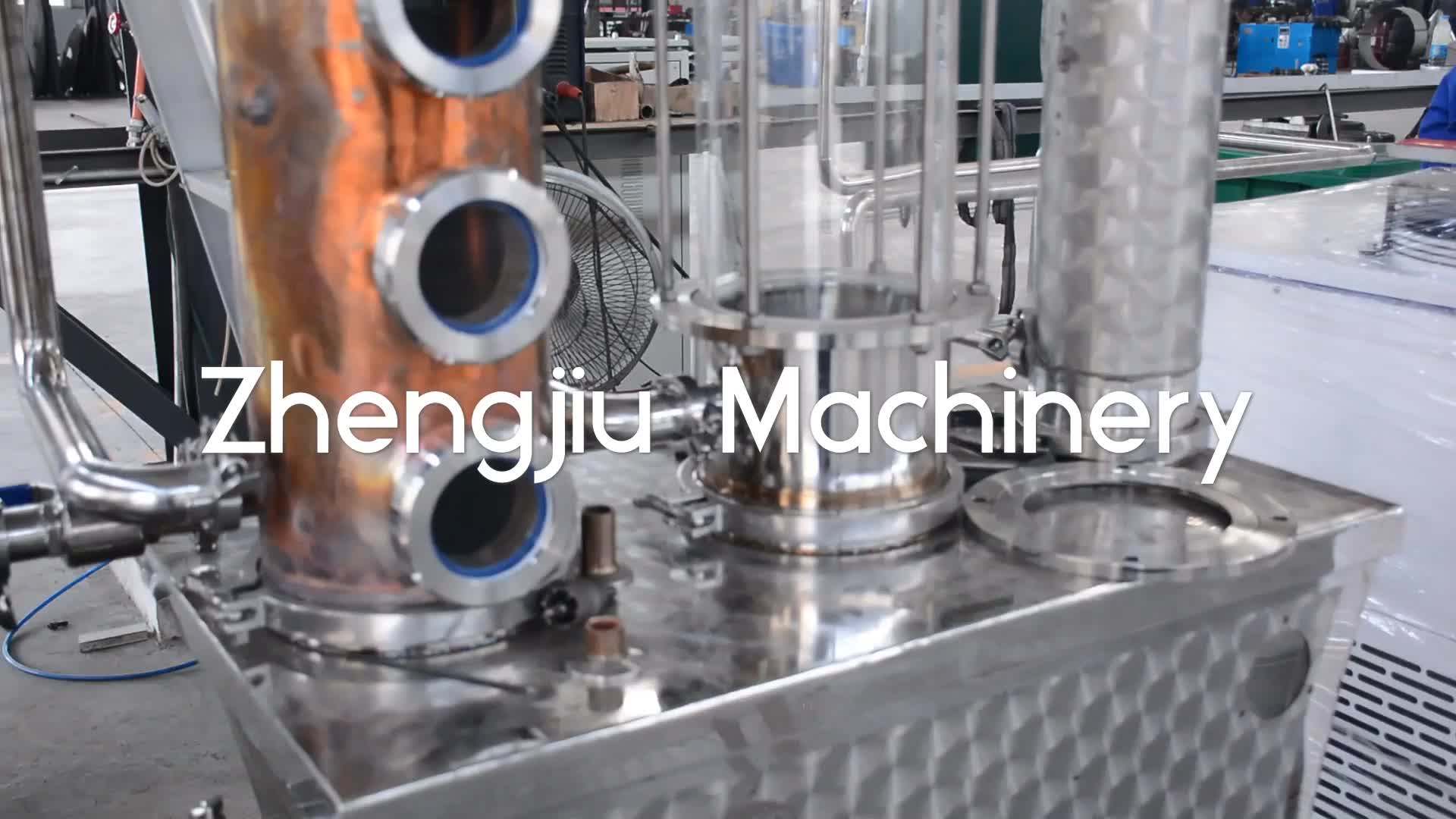 Alembic Distiller With Rum Tank Commersial Reflux Distilling Home