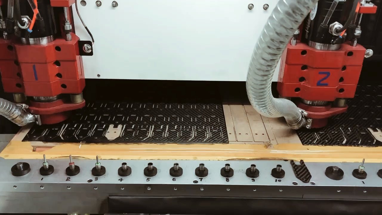 Customized Carbon Fiber Composite Accessories Parts With Laser Cutting