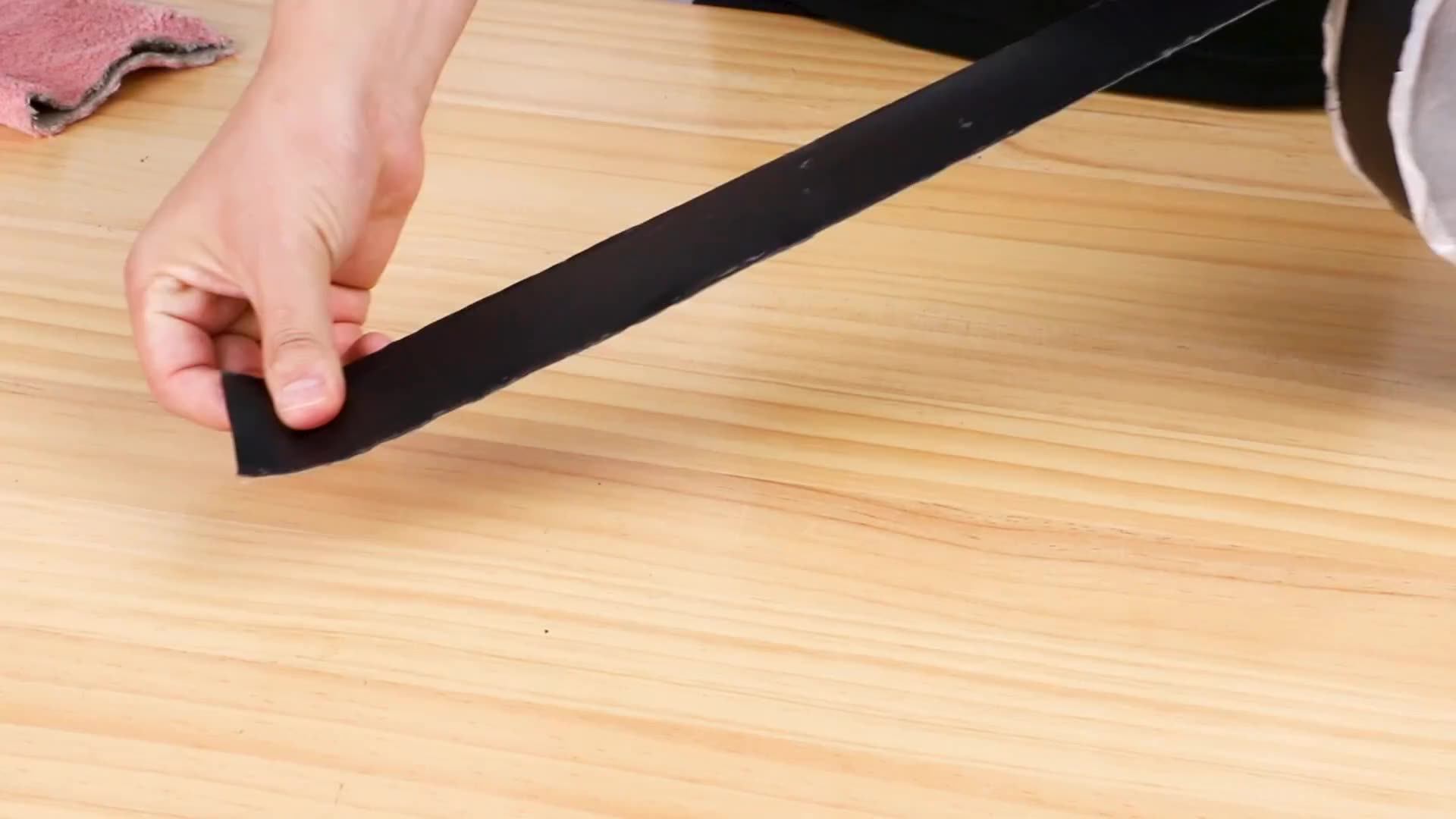 Self Adhesive Black Deck Joist Butyl Tape Waterproof And Weather