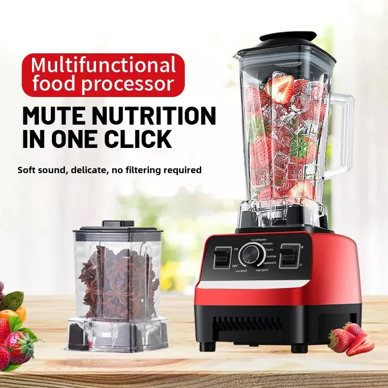 Capacious automatic universal food processor, fully automatic