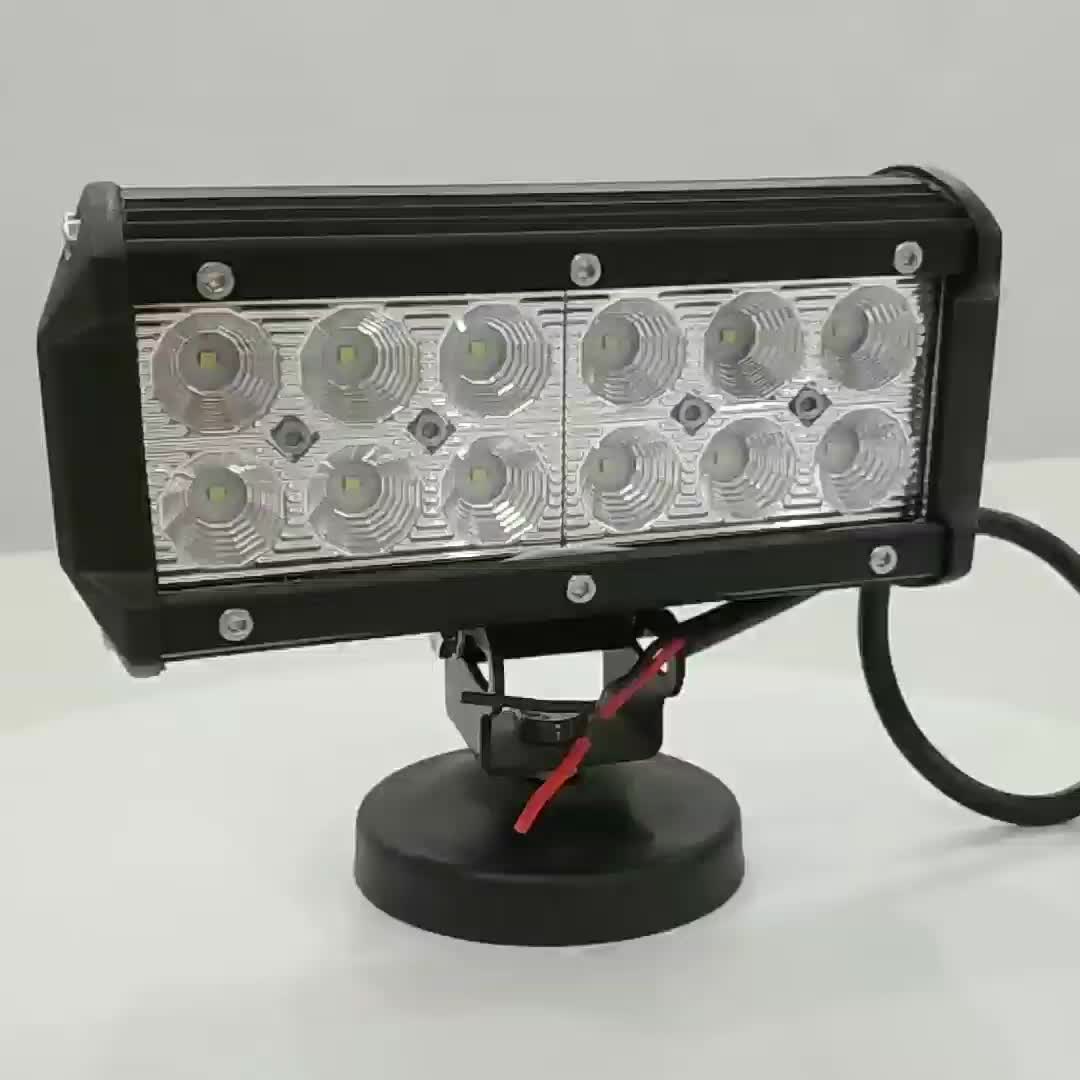 High Power Super Bright Ip67 7inch 36w Car Led Work Light Bar 4x4 For