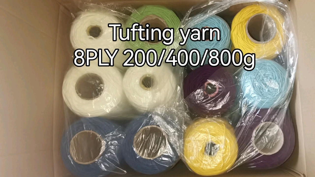 2022 Various Colors Yarn Tufting Knitting Tuft Gun Wool Yarn Rug