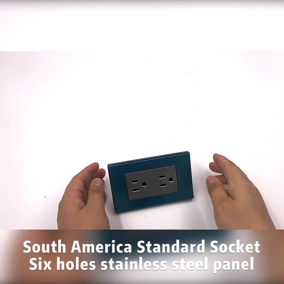 Universal Electrical Wall Outlet Us Type Wall Outlet Plug Duplex