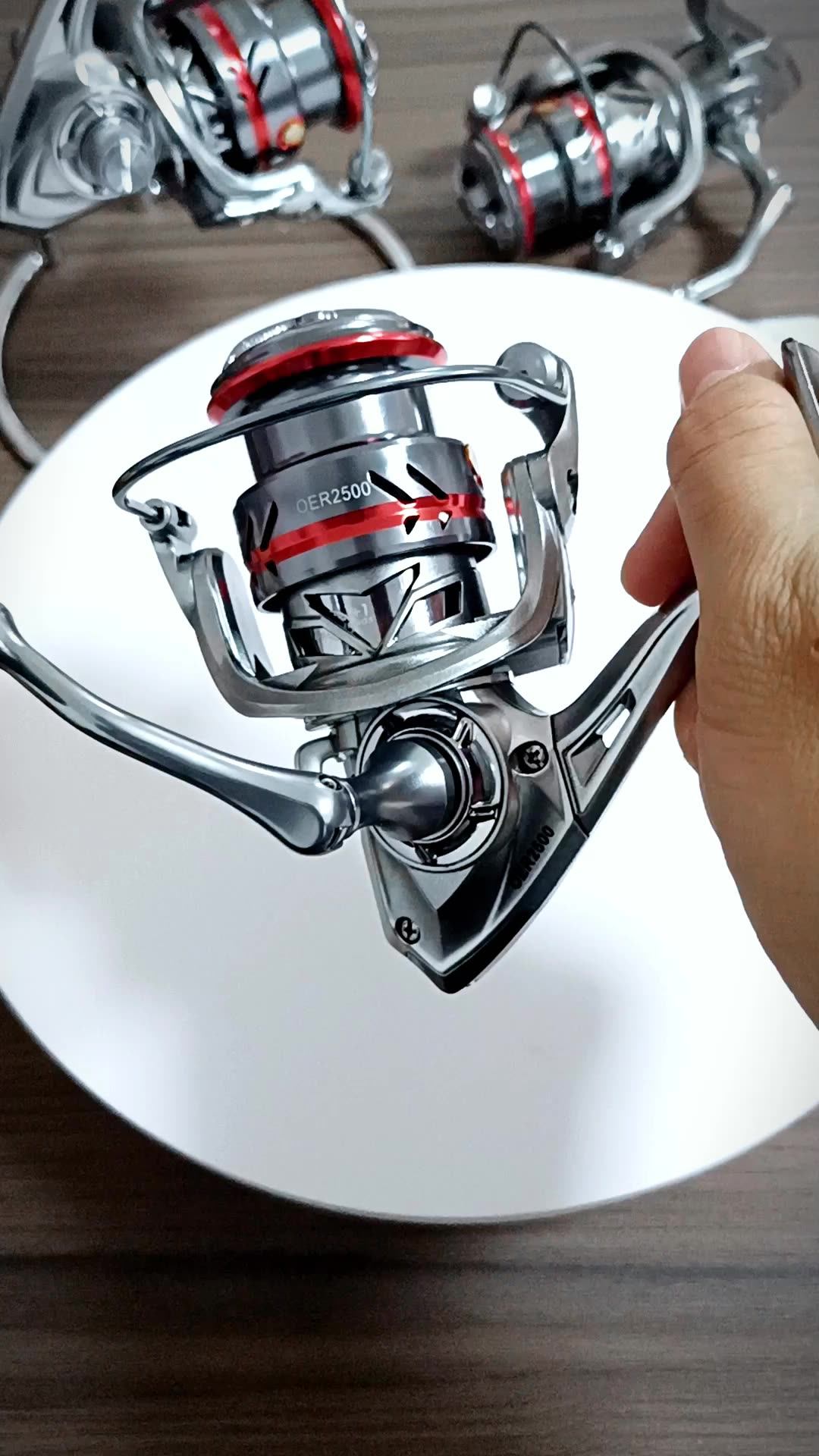 Seasir Oer 9+1 Bb 5.21 Max Drag 1012kg Steel Spindle Gears Stainless