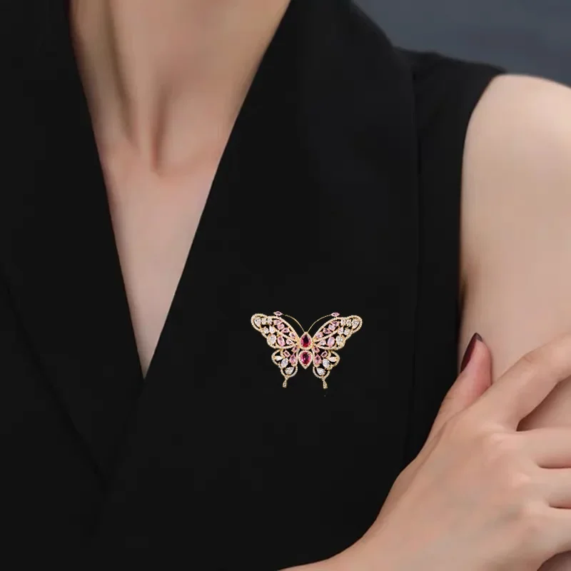 Fashionable sophisticated brooch, pin, accessory, city style, high-quality style, light luxury style, direct factory sales