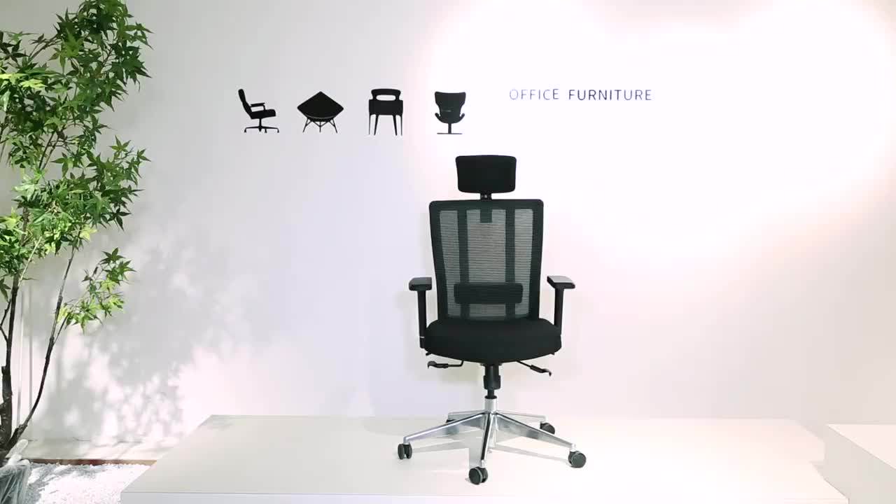Oem Odm Bifma Luxury Modern Office Furniture Swivel Ergonomic Full Mesh
