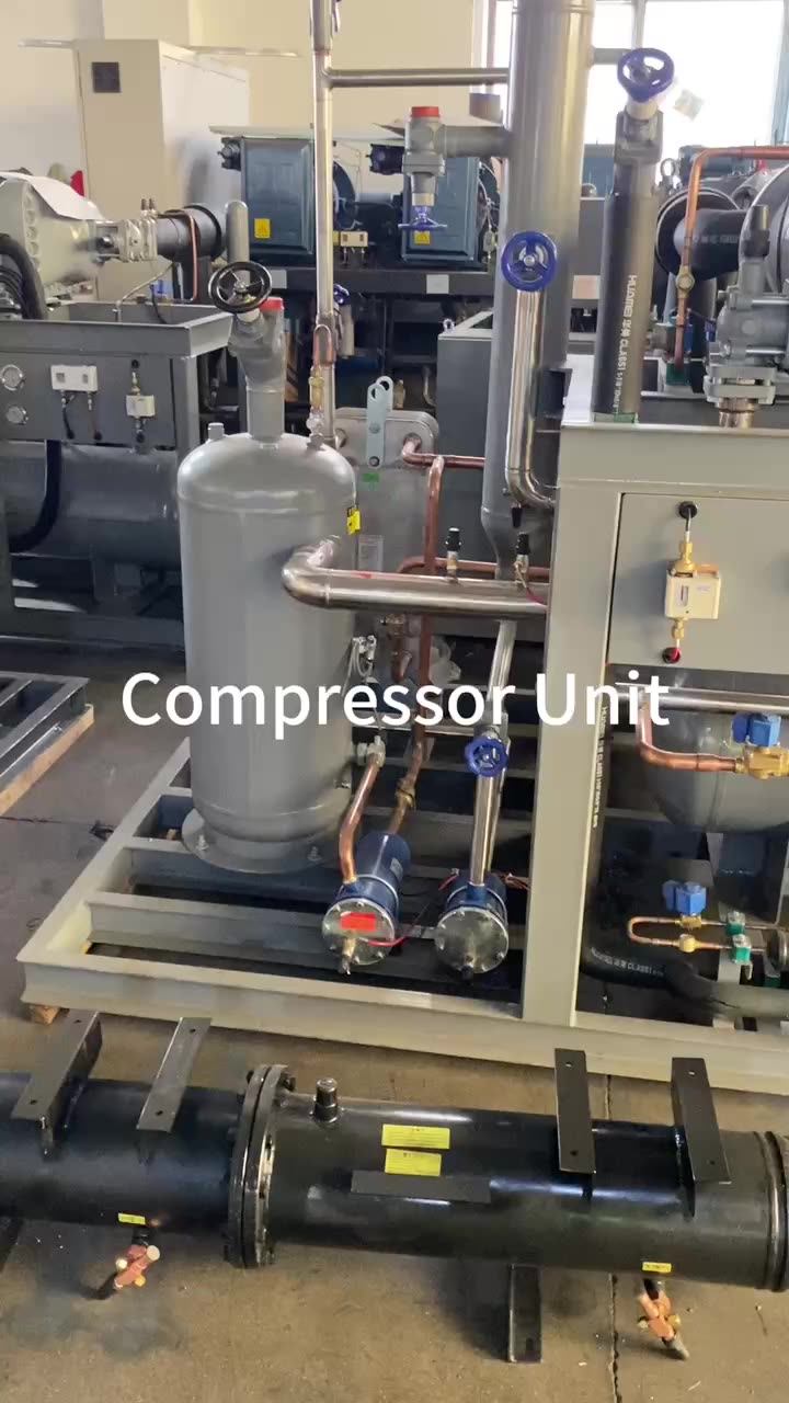 Refrigeration Unit With Air Cooler Heat Exchanger Air Cooler Instant ...