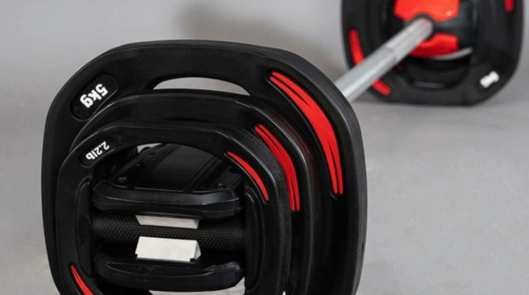 Home Gym Power Lifting Adjustable Barbell Bar 20kg Crocodile Barbell