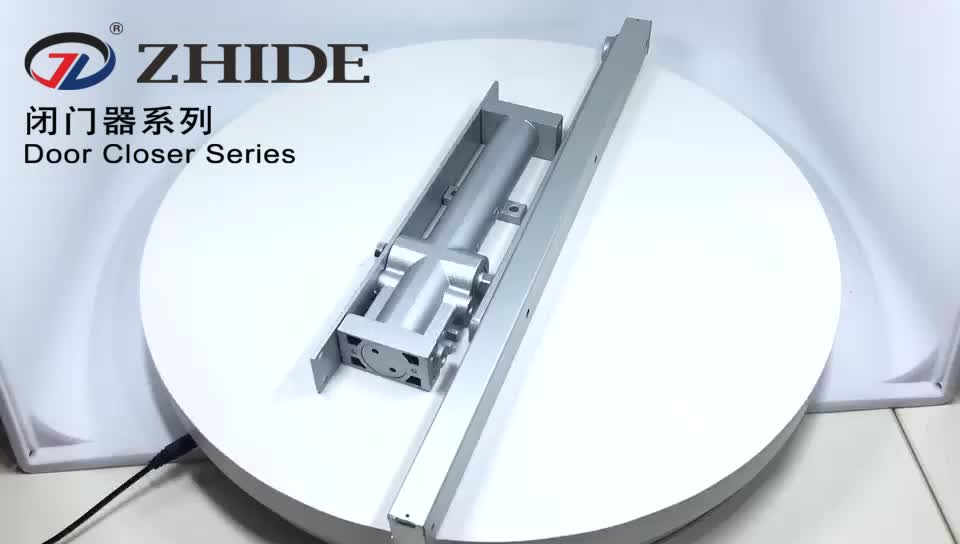 Aluminum Alloy Electric Concealed Door Closer Good Quality Two Speed
