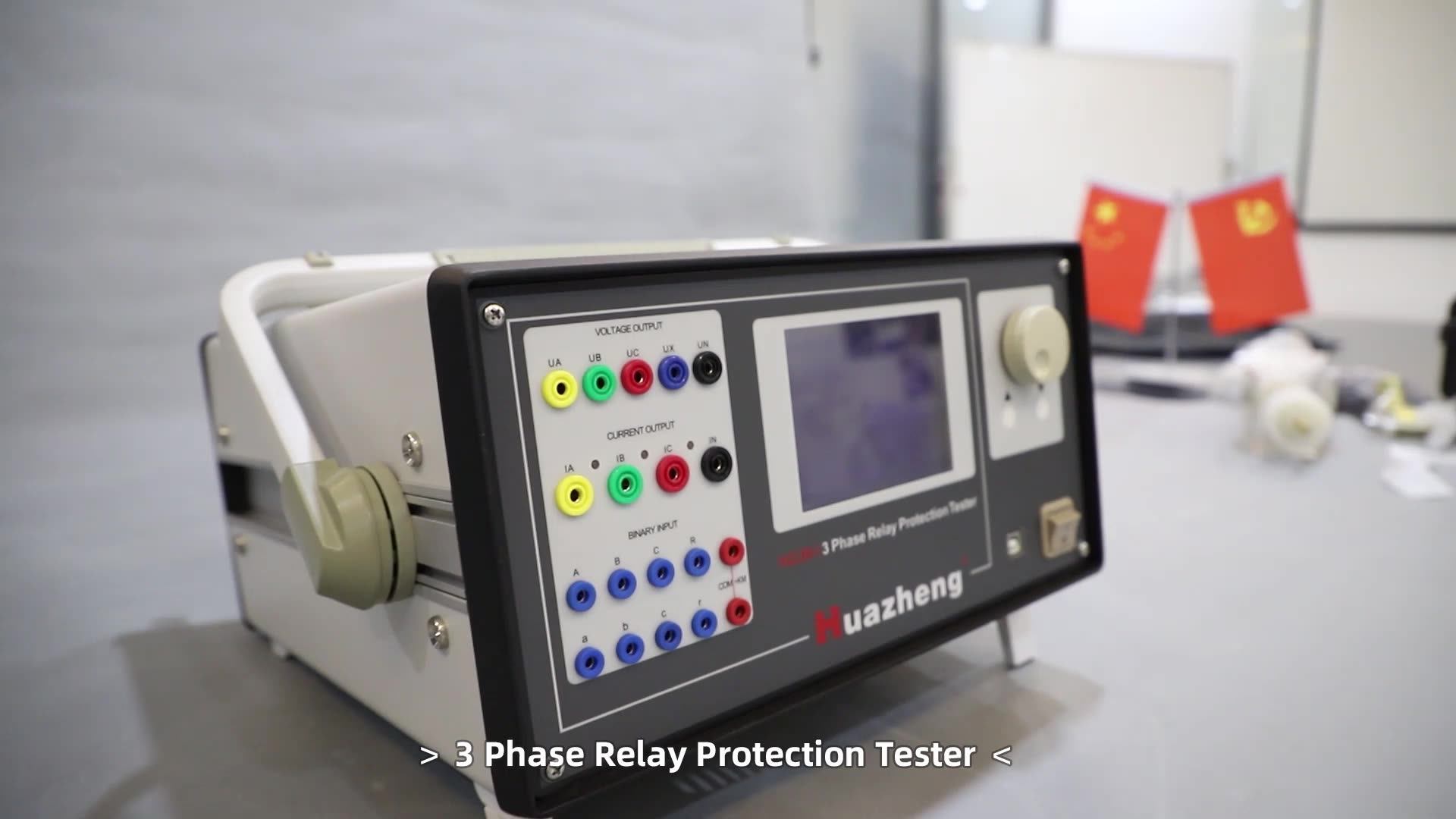 Auto 3 Phase Relay Test Set Universal Relay Test Kit 3 Phase Protection