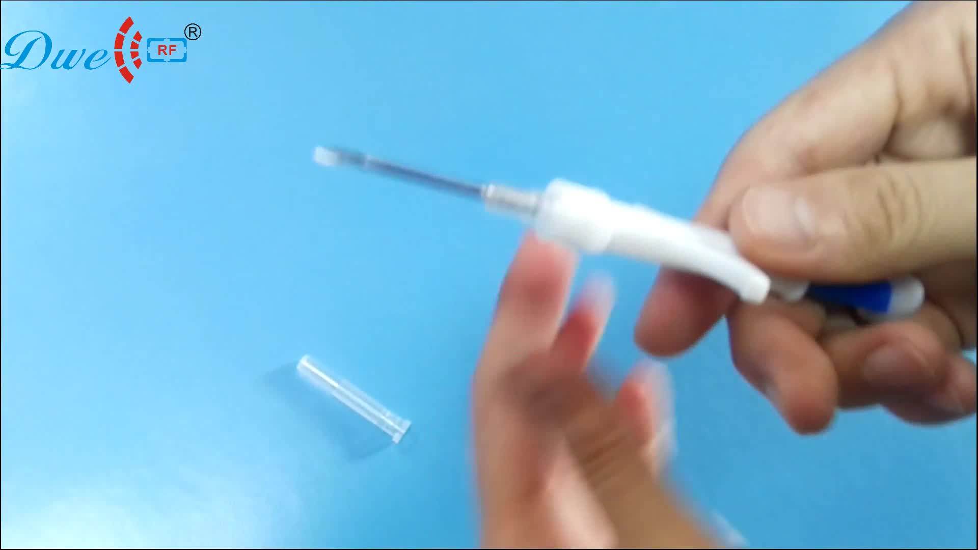 Animal Rfid Microchip Implant 2.12x12mm Iso11784/785 Fdxb Transponder