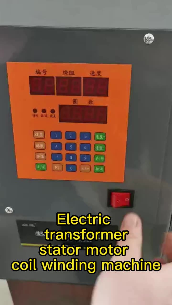 Used Automatic Transformer Winding Machine Wire Coil Winder Electric