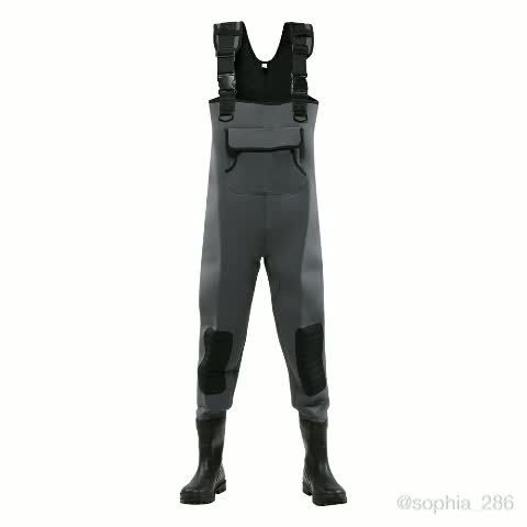 Dirt Bootu00ae Camo Nylon Chest Waders 100% Waterproof Fly Coarse Fishing Muck Wader