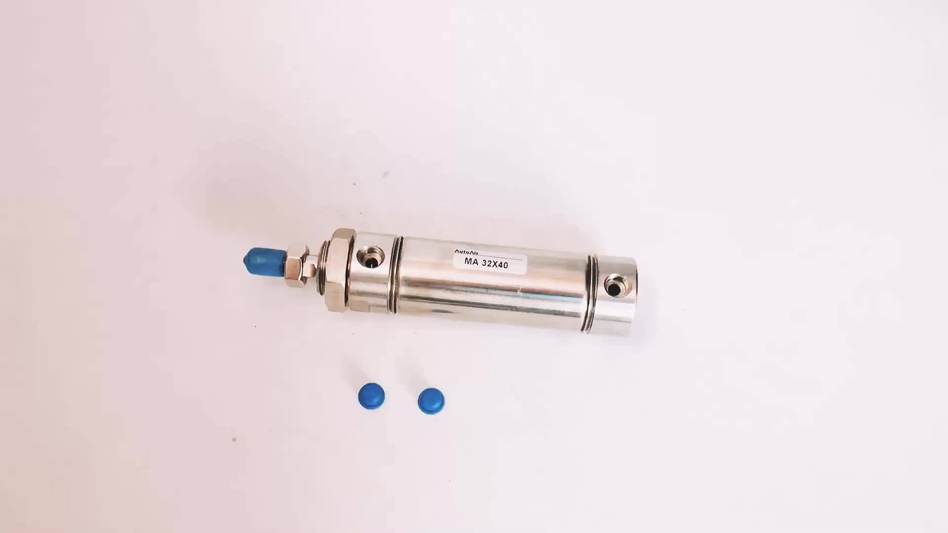 Autoair Brand Make Special Pneumatic Cylinder Stainless Steel Gas