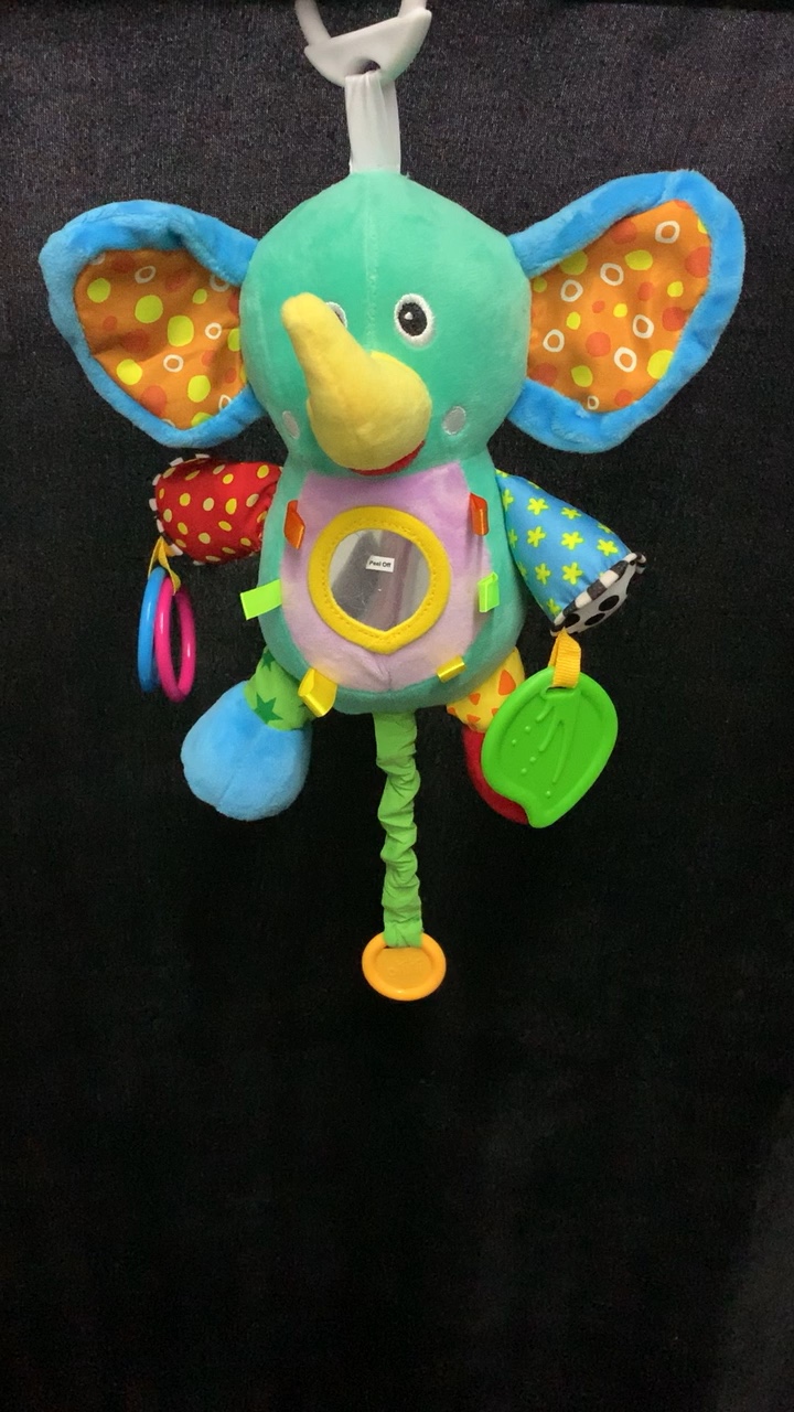 Small Baby Toys Musical Hanging Rattle Toys For Kids With Teether And