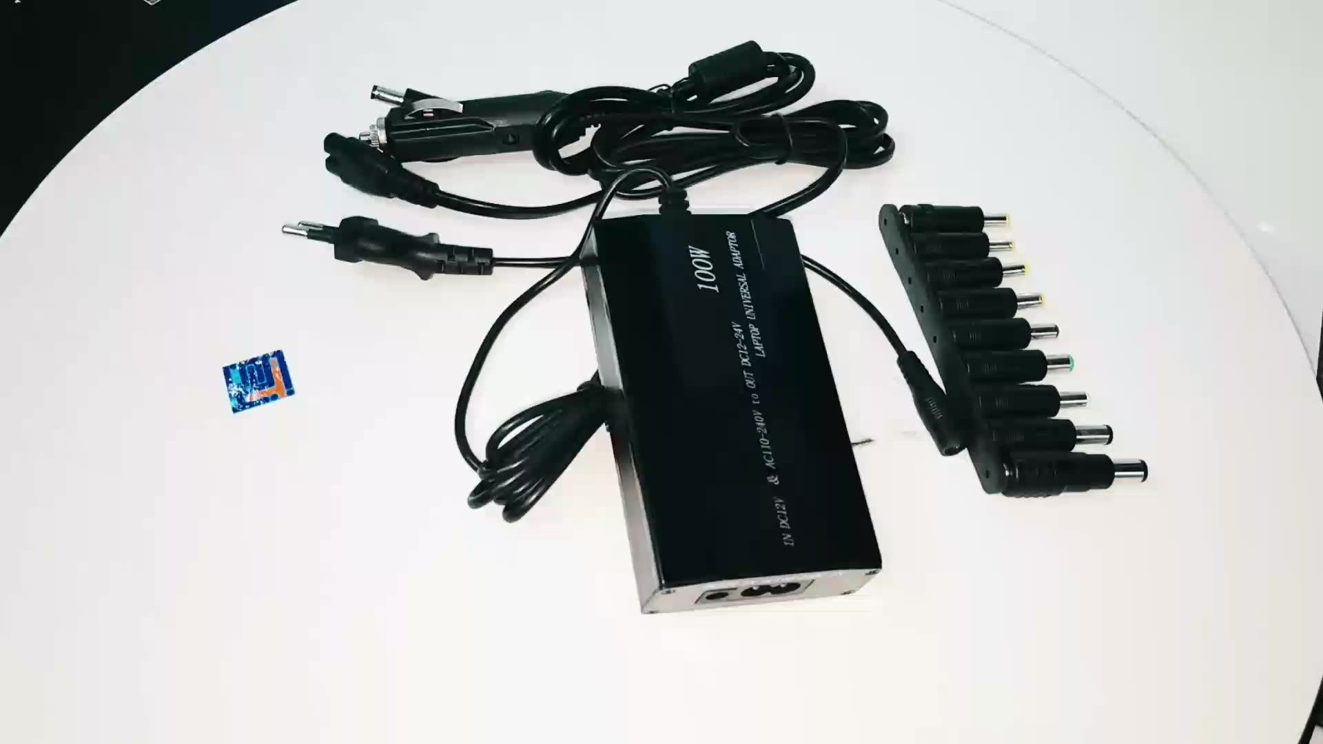 Portable 100w Universal External Laptop Car Battery Charger Laptop