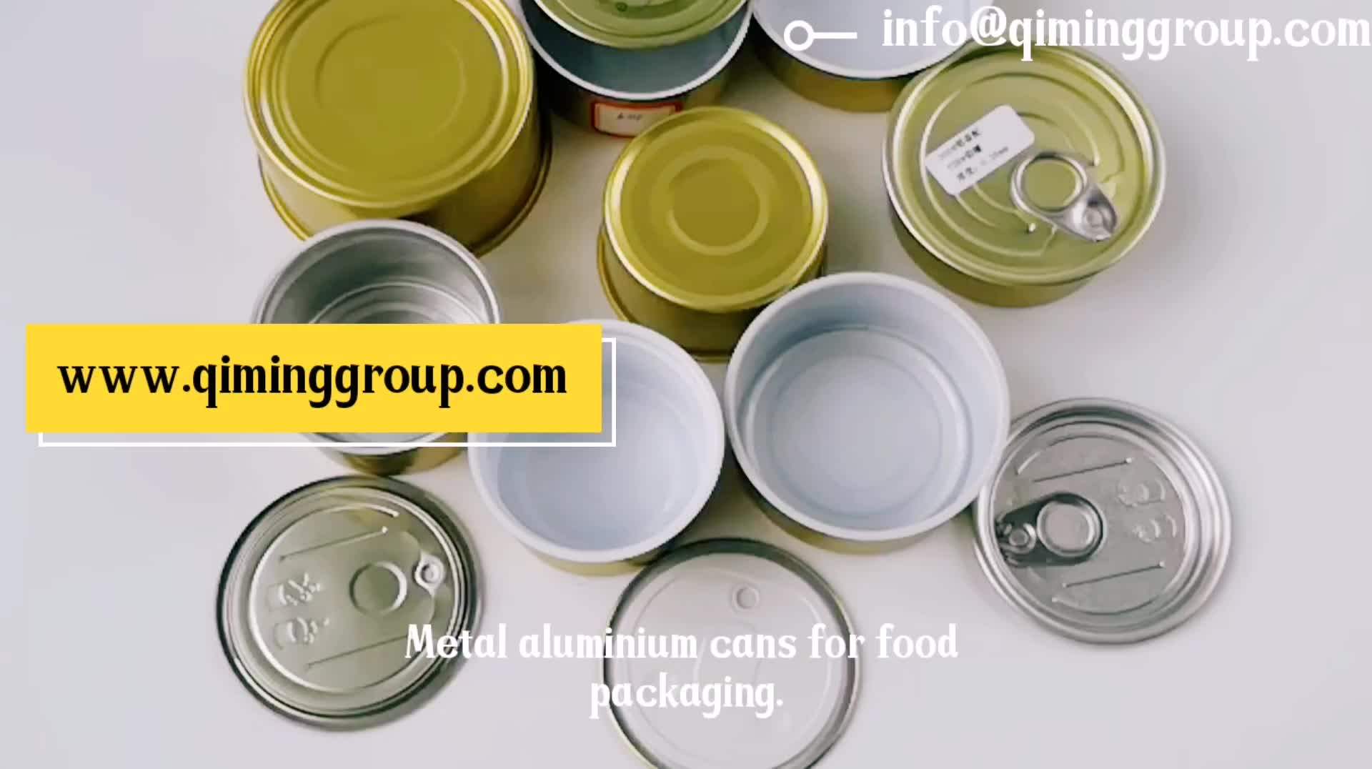 Customized Sizes Aluminum Metal Can For Food Packaging Buy Metal Can,Aluminum Can,Aluminum