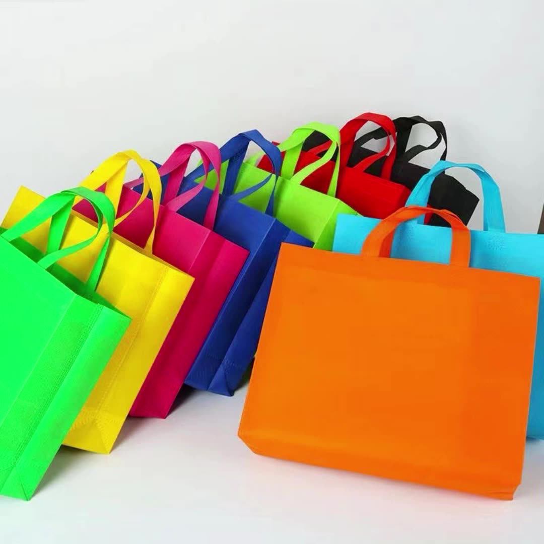 Wholesale High Quality Pp Nonwoven Spunbond Cloth Bag Non Woven Shopping Bag Takeaway Nonwoven